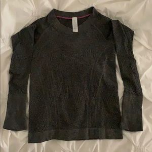 Ivivva long sleeve color: gray size: 8